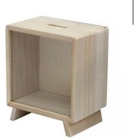 Auf Lager 10x Holz Spardose Rohling Großhandel Rohlinge Bulk von WholesaleBlanksAU
