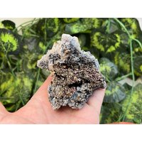 Calcitquarz Purit Madan - Bulgarien Naturkristalle, Mineralien, Exemplare, Cluster, Mitbringsel von WholesaleMineralsBox