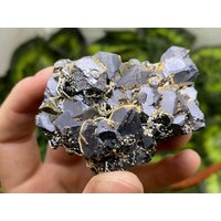 Galena, Calcit, Sphalerit, Pyrit Madan - Bulgarien Naturkristalle, Mineralien, Exemplare, Cluster, Mitbringsel von WholesaleMineralsBox