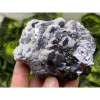 Galena, Calcit Madan - Bulgarien Naturkristalle, Mineralien, Exemplare, Cluster, Mitbringsel von WholesaleMineralsBox