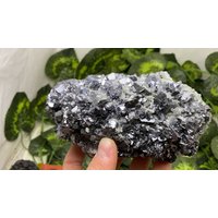 Galena, Quarz Madan - Bulgarien Naturkristalle, Mineralien, Exemplare, Cluster, Andenken von WholesaleMineralsBox