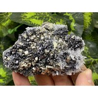 Galena Pyrit Quarz Madan - Bulgarien Naturkristalle, Mineralien, Exemplare, Cluster, Mitbringsel von WholesaleMineralsBox