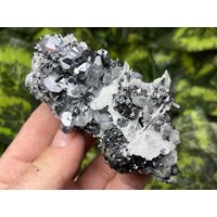 Galena Quartz Sphalerit , Calcit Madan - Bulgarien Natürliche Kristalle, Mineralien, Proben, Cluster, Souvenirs von WholesaleMineralsBox