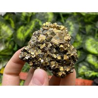 Pyrit Madan - Bulgarien Naturkristalle, Mineralien, Exemplare, Cluster, Andenken von WholesaleMineralsBox