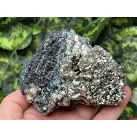 Quarz, Sphalerit, Pyrit Madan - Bulgarien Naturkristalle, Mineralien, Exemplare, Cluster, Mitbringsel von WholesaleMineralsBox