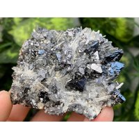 Sphalerit, Quarz, Galena Madan - Bulgarien Naturkristalle, Mineralien, Exemplare, Cluster, Mitbringsel von WholesaleMineralsBox