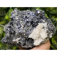 Sphalerit Calcit Pyrit Madan - Bulgarien Naturkristalle, Mineralien, Exemplare, Cluster, Mitbringsel von WholesaleMineralsBox