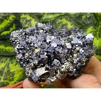 Sphalerit Quarz Pyrit Madan - Bulgarien Naturkristalle, Mineralien, Exemplare, Cluster, Mitbringsel von WholesaleMineralsBox