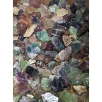 1 Pfund Lila/Grün Blau Fluorit Rohkristalle En Gros von WholesaleRocksDotBIZ