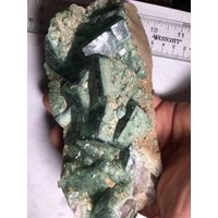 825G Große Schöne Grüne Fluorit Gruppe, Madagaskar von WholesaleRocksDotBIZ