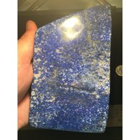 840G Große Polierte Lapislazuli Scheibe von WholesaleRocksDotBIZ