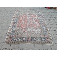 Antiker Alter Teppich, Boho Exzellenter 130 X 177 cm, Ar099, Handgefertigter Teppich von WholesaleTurkishRug