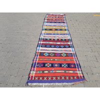 Kelim Teppich, Kelimteppich, 86 X 333 cm, Klm104 von WholesaleTurkishRug