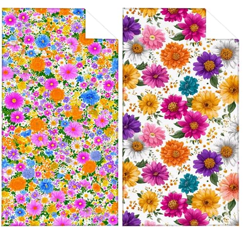 Gänseblümchen Mikrofaser Handtuch Anlage Strandtuch XXL 70x140cm, Saugfahig und Schnelltrocknendes Microfaser Handtücher mit Gummizug, Yoga Handtuch Rutschfest fur Badezimmer, Strand, Reise VQ-206 Gänseblümchen Mikrofaser Handtuch Anlage Strandtuch XXL 70x140cm, Saugfahig und Schnelltrocknendes Microfaser Handtücher mit Gummizug, Yoga Handtuch Rutschfest fur Badezimmer, Strand, Reise VQ-206 von Whoonng