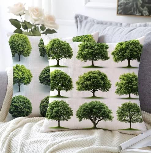 Kissenbezug 30x30cm Kissenbezug Outdoor Weiß 2er Set Leinen Aesthetic Kissen Baum Flauschig Sofakissen Schlafzimmer Deko Wohnzimmer Modern Kopfkissenbezug FüR Sofa Schlafzimmer Stuhl Balkon Deko A1-33 Kissenbezug 30x30cm Kissenbezug Outdoor Weiß 2er Set Leinen Aesthetic Kissen Baum Flauschig Sofakissen Schlafzimmer Deko Wohnzimmer Modern Kopfkissenbezug FüR Sofa Schlafzimmer Stuhl Balkon Deko A1-33 von Whoonng