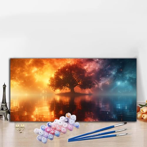 Malen Nach Zahlen Erwachsene Halloween Malen Nach Zahlen XXL 40x70cm Paint by Numbers Baum Bild DIY Set Erwachsene Basteln, Adults Kreativ Set für Deko Schlafzimmer, Herbstdeko, Weihnachtsdeko G8-544 Malen Nach Zahlen Erwachsene Halloween Malen Nach Zahlen XXL 40x70cm Paint by Numbers Baum Bild DIY Set Erwachsene Basteln, Adults Kreativ Set für Deko Schlafzimmer, Herbstdeko, Weihnachtsdeko G8-544 von Whoonng