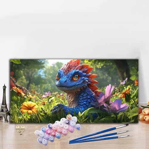 Malen Nach Zahlen Herbst, Malen Nach Zahlen Erwachsene Drachen Paint by Numbers Handgemalt Ölgemälde Kit für Anfänger mit Pinseln und Acrylfarben, Deko Wohnzimmer, Geschenke für Frauen 40x70 cm G8-635 Malen Nach Zahlen Herbst, Malen Nach Zahlen Erwachsene Drachen Paint by Numbers Handgemalt Ölgemälde Kit für Anfänger mit Pinseln und Acrylfarben, Deko Wohnzimmer, Geschenke für Frauen 40x70 cm G8-635 von Whoonng
