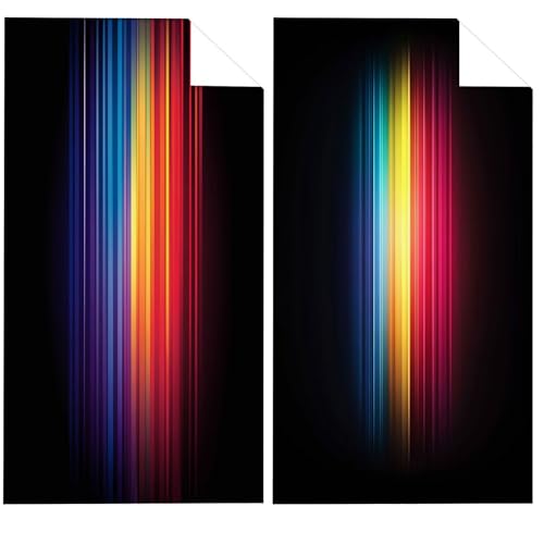 Strandtuch Aurora Mikrofaser Handtuch 75x150cm, Groß Saunahandtuch Abstrakt Sandfreie Stranddecke, Schnell Trocknendes, Saugfahiges Strandmatte, Sporthandtuch für Reise Urlaub Schwimmen Camping VQ-241 von Whoonng