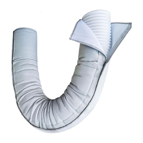 AC-Schlauchabdeckung – AC-Schlauchisolierung – Schlauchwickel, flexibel, isoliert, staubdicht, passend für Rohre mit 15,9 cm und 12,7 cm Durchmesser für Kanalentlüftungswand AC-Schlauchabdeckung – AC-Schlauchisolierung – Schlauchwickel, flexibel, isoliert, staubdicht, passend für Rohre mit 15,9 cm und 12,7 cm Durchmesser für Kanalentlüftungswand von Whrcy