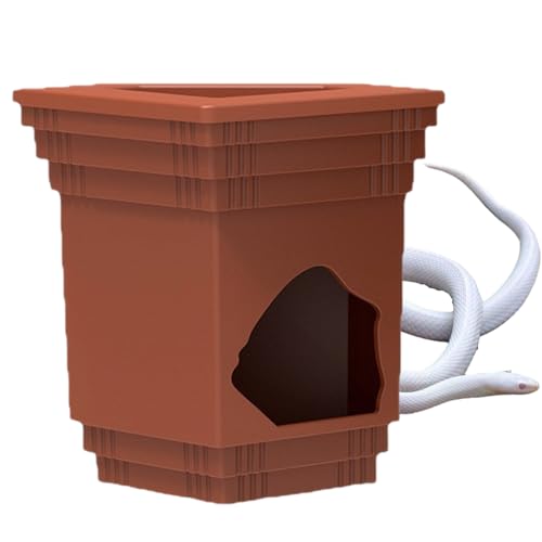 Futternapf für Reptilien,Terrarium Höhle für Bartagame mit einem Futterspender - Zubehör Badebereich Dekoration Für Bartagamen Ballpythorn Kröten Reptilien Futternapf für Reptilien,Terrarium Höhle für Bartagame mit einem Futterspender - Zubehör Badebereich Dekoration Für Bartagamen Ballpythorn Kröten Reptilien von Whrcy