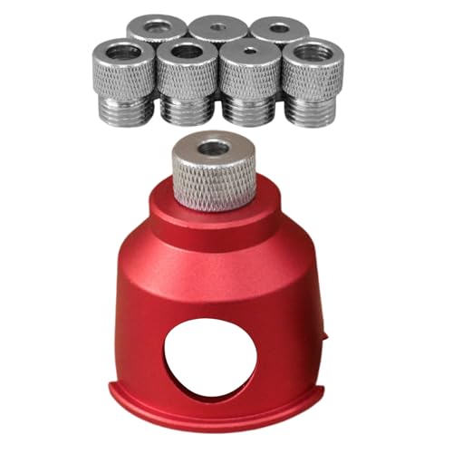 Gerader Lochbohr Führer,90-Grad-Bohrerführung für gerade Bohrungen - Präzises Handwerkzeug Tischlerhilfsgerät Für Dübel Zentrierung In Der Renovierung Und Für Handwerkliche von Whrcy