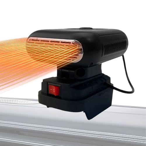 Heizgerät Für Auto,Batteriebetriebener Scheibenenteiser Mit Schneller Aufheizung | Kleinraumheizgerät - Für Schlafzimmer Werkstatt Fabrik Büro Trucks Wohnmobile SUVs Limousinen Heizgerät Für Auto,Batteriebetriebener Scheibenenteiser Mit Schneller Aufheizung | Kleinraumheizgerät - Für Schlafzimmer Werkstatt Fabrik Büro Trucks Wohnmobile SUVs Limousinen von Whrcy