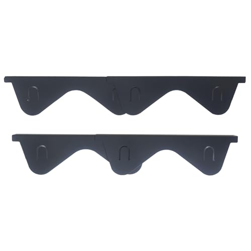 Herdriss-Abdeckungen, Edelstahl, ausziehbarer Herdschutz, 2 Stück, für Küchenarbeitsplatten, Herdplatten, Mikrowelle, Spüle, Schlitzfüller von Whrcy