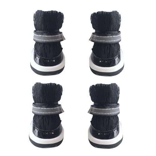 Hundeschuhe für heißen Gehweg, hitzebeständige Welpenschuhe, Hundeschuhe für Camping, Sommer, Outdoor, Wandern, Spazierengehen von Whrcy