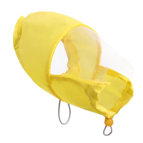 Hundeschutz Für Die Ohren Beim Baden, Schutzkappe Als Duschehaube, Elastischer und Bequemer Kopfschutz für Welpen bei Schwimmtraining, Spaziergängen im Freien, Wasseraktivitäten und von Whrcy