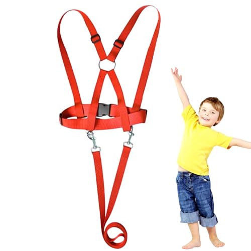 Kleinkind Sicherheitsgeschirr - Sicherheitsleine Gegen Weglaufen Für Kinder,Ergonomisches Anti-Verlauf-Geschirr Mit Führleine Für Outdoor, Spaziergänge, Camping & Abenteuer von Whrcy
