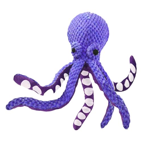 Kraken Hundespielzeug - Oktopus Weiches Hundespielzeug,Beisspielzeug Mit Quietschfunktion Interaktiv Für Drinnen Reisen Garten Pool Spielzeit Kraken Hundespielzeug - Oktopus Weiches Hundespielzeug,Beisspielzeug Mit Quietschfunktion Interaktiv Für Drinnen Reisen Garten Pool Spielzeit von Whrcy