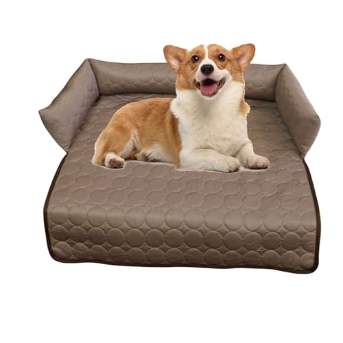 Kühl Hundebett,Tragbare Waschbare Kühlunterlage | Antirutsch-Kissenmatte für Zuhause Garten Wohnzimmer Senioren Welpen Kühl Hundebett,Tragbare Waschbare Kühlunterlage | Antirutsch-Kissenmatte für Zuhause Garten Wohnzimmer Senioren Welpen von Whrcy