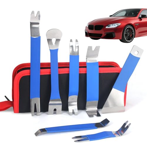 Panelentfernungs-Werkzeugsatz - Auto Türclip Panel Innenverkleidung Abzieher Werkzeug Set | Hebebaum Reparatur 1 Satz Für Fahrzeuginnenraum Polsterung Türmechanik Panelentfernungs-Werkzeugsatz - Auto Türclip Panel Innenverkleidung Abzieher Werkzeug Set | Hebebaum Reparatur 1 Satz Für Fahrzeuginnenraum Polsterung Türmechanik von Whrcy