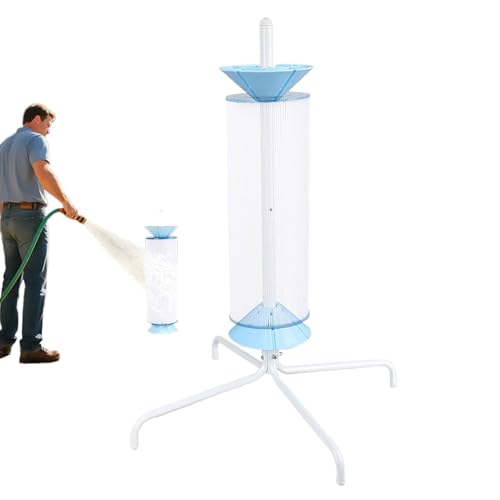 Poolfilter Reinigungsständer - Kartuschenreiniger,Abnehmbarer Spüler Zum Säubern Von Poolfiltern Für Erwachsene Mit 8, 10 Oder 15 cm Filteranschluss von Whrcy