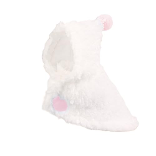 Warmer Umhang für Vögel, Plüsch, warmer Vogelstoff, Papageienumhang, niedliche Cosplay-Foto-Requisiten, Winterkostüm für Sittiche und Nymphensittiche von Whrcy