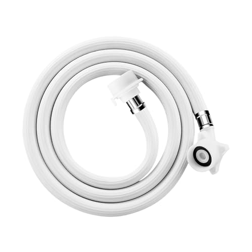 Waschmaschinenschlauch - PVC Wasserversorgungsschlauch für Waschmaschinen - Anschlussleitungen Zubehör für Haushalt Wohnung Badezimmer Waschküche Waschmaschinenschlauch - PVC Wasserversorgungsschlauch für Waschmaschinen - Anschlussleitungen Zubehör für Haushalt Wohnung Badezimmer Waschküche von Whrcy