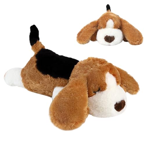 Welpen Herzschlag Spielzeug Schlafhilfe | Hundespielzeug Plüsch | Beruhigungshilfe Zur Haustier Bereicherung Entspannung Gesellschaft | Stimulation Zahnen Training von Whrcy