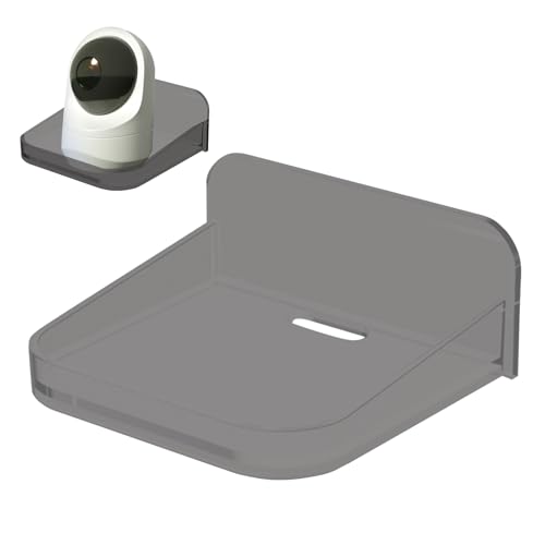 Whrcy Babyphone Ablage | Kleine Acryl - Klemmmontage Schwebe Halterung Für Überwachungskamera Mieter Wohnheim Fenster Schlafzimmer von Whrcy