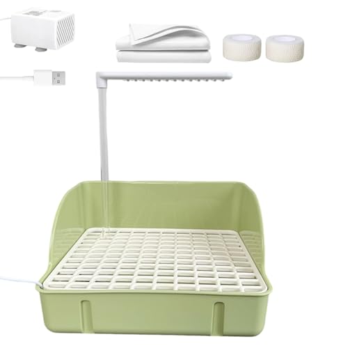 Whrcy Vogel Dusche | Automatische Vogel Badewanne Mit Pumpe Und Wasserzirkulation - Geräumiges Badebecken Für Papageien, Sittiche, Nymphensittiche, Finken Und Aras, Vogelkäfig Zubehör Whrcy Vogel Dusche | Automatische Vogel Badewanne Mit Pumpe Und Wasserzirkulation - Geräumiges Badebecken Für Papageien, Sittiche, Nymphensittiche, Finken Und Aras, Vogelkäfig Zubehör von Whrcy