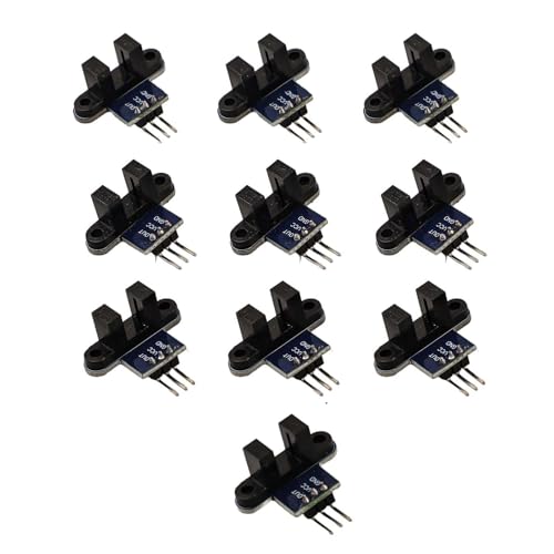 10 x Optokoppler-Geschwindigkeitsmessungssensor mit Infrarot-Technologie für genaue Erkennung 10 x Optokoppler-Geschwindigkeitsmessungssensor mit Infrarot-Technologie für genaue Erkennung von Whychstore