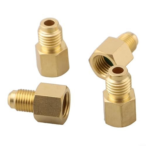 12 weiblich auf 14 männlich Flare Kühlschrank Adapter perfekt für R134A, R12 und R22 Systeme 12 weiblich auf 14 männlich Flare Kühlschrank Adapter perfekt für R134A, R12 und R22 Systeme von Whychstore