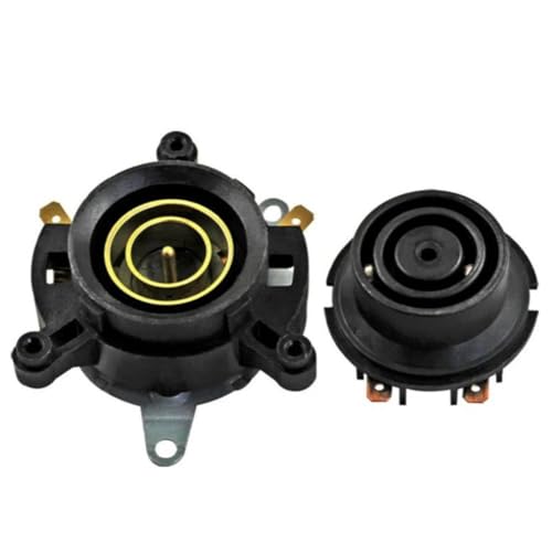 2 Stück Elektrischer Wasserkochersockel Thermostat Temperaturregelungsschalter Anschluss Ersatzteile Wärmeregulierung Kupplungskomponenten mit Dampfgriffhalterung von Whychstore