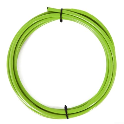 3 Meter Fahrrad-Bremskabelschlauch, Fahrrad-Bremsschalthebel-Kabelschlauch, für Schutz und reibungslose Gangschaltung, für Mountainbikes und klappbare Rennräder (Shifer Tube grün) von Whychstore
