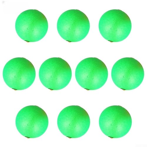 Angel-Bobbers 10-teiliges Set für verbesserten Schnurschutz und effektives Angeln (20 mm grün) von Whychstore