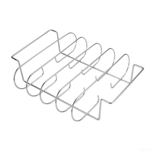 Antihaftbeschichtetes Grillrost aus stabilem Edelstahl für Grillen zu Hause oder Outdoor-Abenteuer (Primärfarbe) von Whychstore