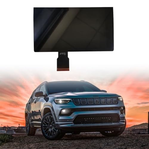 Auto Navigation Radio Display, Auto Touchscreen Ersatz 685215179AF 685215179AF Für Jeep Für Compass 2022-2024 von Whychstore