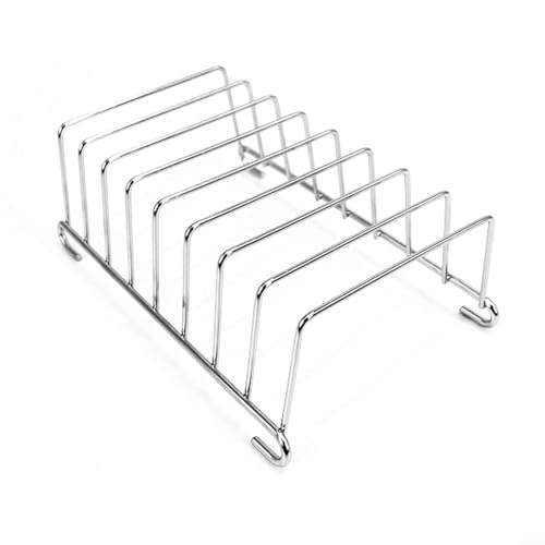 Edelstahl Air Fryer Bread Rack Toast Rack Perfect For Holding Toast And Bread Slices In Various Settings(Metal Toast Rack) von Whychstore