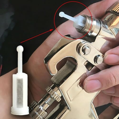 Effizientes Farbspritzgerät Filter für Schwerkraftzufuhrwerkzeuge, verhindert Lackfehler, 10 Stück Effizientes Farbspritzgerät Filter für Schwerkraftzufuhrwerkzeuge, verhindert Lackfehler, 10 Stück von Whychstore
