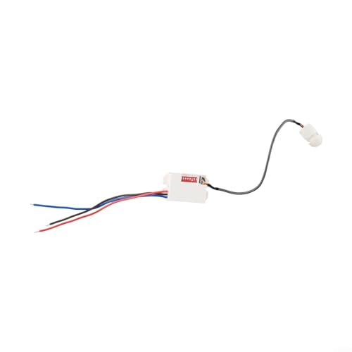 Einbau-Lichtschalter mit Bewegungsmelder für optimale Energieeinsparung mit einstellbarer Empfindlichkeit und Timing von Whychstore