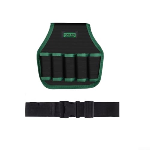 Elektriker Werkzeug Hüfttasche für Hardware Lagerung mit Multi Pocket Design und verstellbarem Bund 600D Oxford Tuch (G) von Whychstore